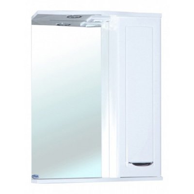Зеркало-шкаф для ванной Bellezza Камелия 55 белый