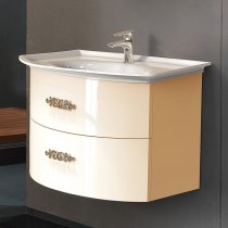 Тумба с раковиной для ванной Belux Версаль 80 бежевая Тумба с раковиной для ванной Belux Версаль 80 бежевая