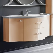 Тумба с раковиной для ванной Belux Версаль 150 бежевая Тумба с раковиной для ванной Belux Версаль 150 бежевая