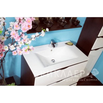 Комплект мебели для ванной Бриклаер Токио 80-3