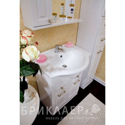 Комплект мебели для ванной Бриклаер Анна 60-8