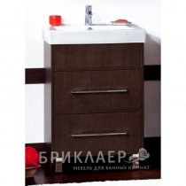 Тумба с раковиной для ванной Бриклаер Чили 60 Тумба с раковиной для ванной Бриклаер Чили 60