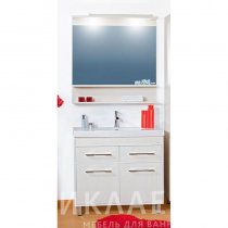 Комплект мебели для ванной Бриклаер Чили 90