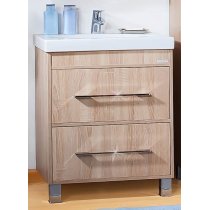 Тумба с раковиной для ванной Бриклаер Чили 70 с раковиной Некст