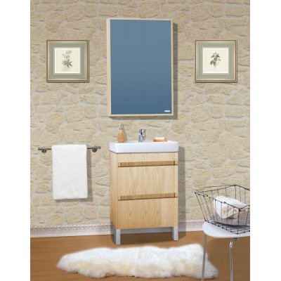 Комплект мебели для ванной Бриклаер Дорис 60-6