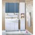 Зеркало-шкаф для ванной Бриклаер Карибы 100 светлая лиственница--small-1
