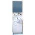 Комплект мебели для ванной Бриклаер Карибы 60 светлая лиственница-small