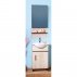 Комплект мебели для ванной Бриклаер Карибы 50 Дуб кантри/Венге-small