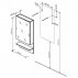 Комплект мебели для ванной Бриклаер Карибы 50 Сатин/Дуб антик--small-3