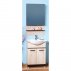 Комплект мебели для ванной Бриклаер Карибы 60 Дуб кантри/Венге-small