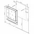 Комплект мебели для ванной Бриклаер Карибы 75 Сатин/Дуб антик--small-3