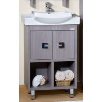 Тумба с раковиной для ванной Бриклаер Хоккайдо 60/2 Тумба с раковиной для ванной Бриклаер Хоккайдо 60/2