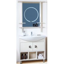 Комплект мебели для ванной Бриклаер Хоккайдо 85