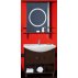 Комплект мебели для ванной Бриклаер Хоккайдо 85--small-5