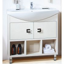 Тумба с раковиной для ванной Бриклаер Хоккайдо 85