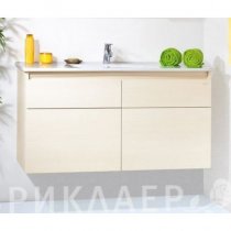 Тумба с раковиной для ванной Бриклаер Мадрид 120