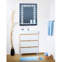 Комплект мебели для ванной Бриклаер Токио 70 с зеркалом Сиэтл Комплект мебели для ванной Бриклаер Токио 70 с зеркалом Сиэтл