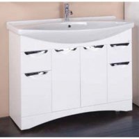 Тумба с раковиной для ванной Onika Лагуна 105.13