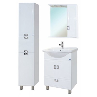 Комплект мебели для ванной Bellezza Миа 60 с нижним ящиком