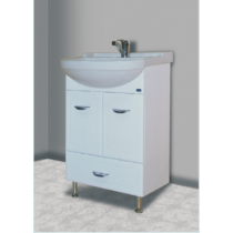 Тумба с раковиной для ванной Bellezza Классик 55 с нижним ящиком