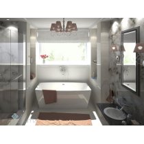 Отдельностоящая Акриловая ванна Favenitia Ingrid 170