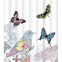 Штора для ванной комнаты LeMark Colorful butterflies C1820T004
