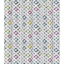 Штора для ванной комнаты LeMark Diamond shapes C2018T010