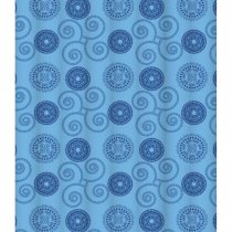 Штора для ванной комнаты LeMark Infinite blue C2018T028