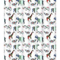 Штора для ванной комнаты LeMark Funny safari C2018T040