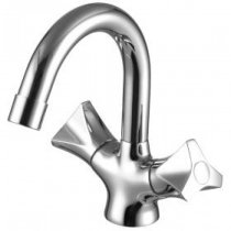 Смеситель LeMark Plus Flame LM1007C для раковины c поворотным изливом