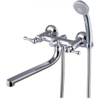 Смеситель LeMark plus BALANCE LM1312C универсальный с плоским изливом 250 мм