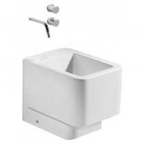 Биде напольное Roca Element 357574000 с намеченным отверстием для смесителя Биде напольное Roca Element 357574000 с намеченным отверстием для смесителя