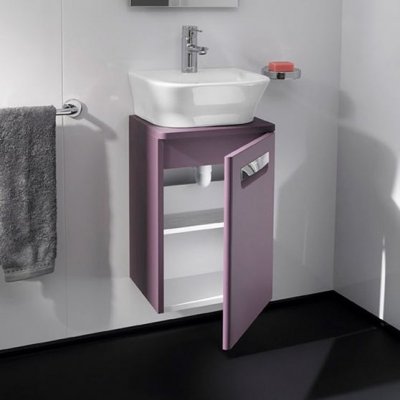 Комплект мебели для ванной Roca Gap 45 фиолетовый-4