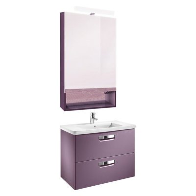 Комплект мебели для ванной Roca Gap 70 фиолетовый