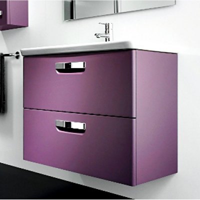 Комплект мебели для ванной Roca Gap 80 фиолетовый-4