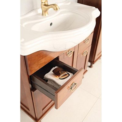 Комплект мебели для ванной Roca America 85 орех-5