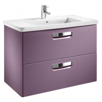 Тумба с раковиной для ванной Roca Gap 60 фиолетовая