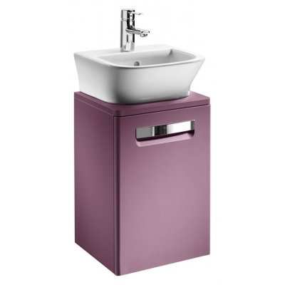 Тумба с раковиной для ванной Roca Gap 45 фиолетовая