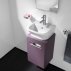 Тумба с раковиной для ванной Roca Gap 45 фиолетовая--small-1