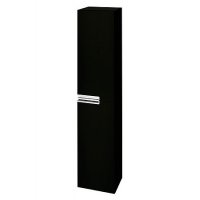 Шкаф-Пенал для ванной комнаты Roca Victoria Nord Black Edition черный