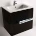 Тумба с раковиной для ванной Roca Victoria Nord Black Edition 60 черная-small