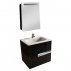 Комплект мебели для ванной Roca Victoria Nord Black Edition 60 черная-small