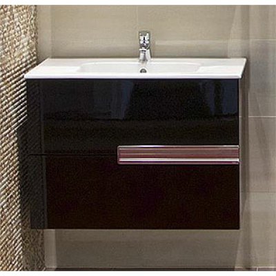 Комплект мебели для ванной Roca Victoria Nord Black Edition 80 черная-1