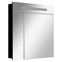 Зеркало-шкаф для ванной Roca Victoria Nord Black Edition 80