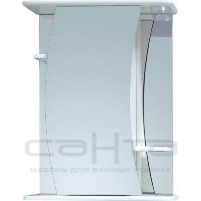 Шкаф-Зеркало для ванной СанТа Линда 55