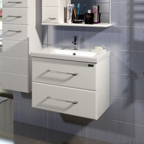 Тумба с раковиной для ванной Санта Омега 60 подвесная Тумба с раковиной для ванной Санта Омега 60 подвесная