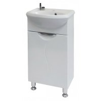 Тумба с раковиной для ванной СанТа Полис 45