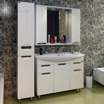 Комплект мебели для ванной СанТа Полис 85