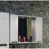Шкаф-Зеркало для ванной СанТа Полис 105 с подсветкой-small