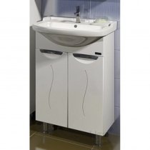 Тумба с раковиной для ванной СанТа Полис 60 Тумба с раковиной для ванной СанТа Полис 60